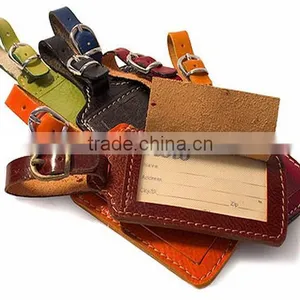 Genuine Leather Luggage Tag thumbnail-1