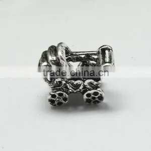 Pdora Jewelry Accessories, Cradle Shape Hole Beads Zinc Alloy Material thumbnail-4