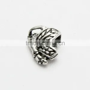 Creative Pdora Bracelet Accessories Anti-silver Large Hole Butterfly Shape Zinc Alloy Beads thumbnail-5