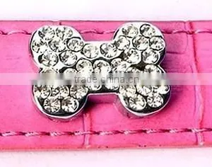 Zinc Alloy Rhinestone Bone Rivets Metal Accessories for Pet Collars thumbnail-1