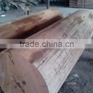 Linyi Manufacturer of 0.3mm Natural Veneer Gurjan Face/keruing Veneer Face thumbnail-1