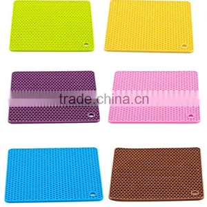 2015 Honeycomb Shaped Silicone Mat/pot Pad thumbnail-4