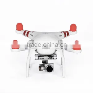 4 Pcs Red Silicon Motor Protective Cover for DJI Phantom 2/3/4 Motor 22&23 thumbnail-3