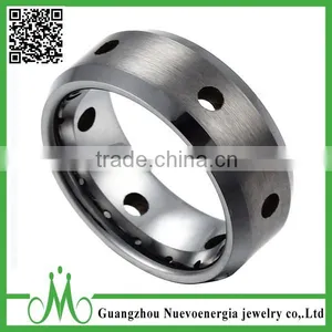 High Quality Wholesale Ring for Men Tungsten Carbide Jewelry Fashion Mens Tungsten Carbide Ring thumbnail-6
