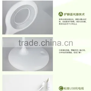 Rechargeable JK865 LED Wholesalers 3-level Dimmable Touch Switch Flexible Rechargable Led Table Lamp thumbnail-6