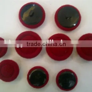 Mushroom Shape Fabric Covered Button --- F1401 thumbnail-2