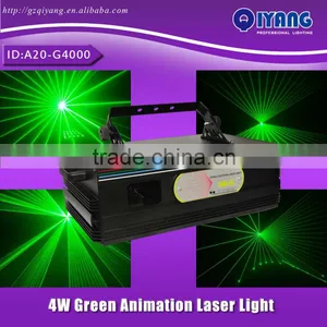 ILDA 40k 532nm 4000mW Animation Green Best Price Disco Laser Lights thumbnail-1