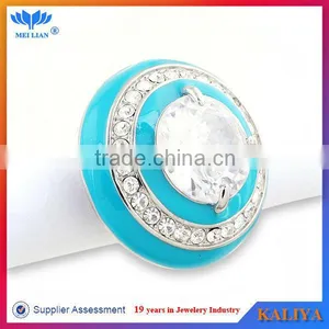 Indian Zircon Gemstone Ring China Manufacturer Fashion Jewelry thumbnail-1