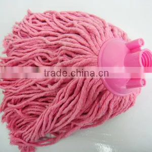 Pink Color Wet Mop Head thumbnail-1