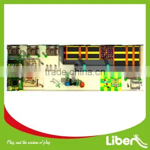 Kids Various New Games Included Large Indoor Children Amusement Park With Trampoline, Indoor Playground and Outward Bound thumbnail-2