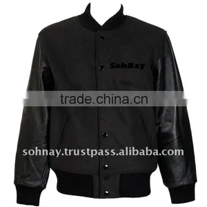 Varsity Letterman Baseball Jacket thumbnail-1