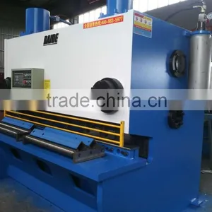 QC11Y Cutting Angle Adjustable Hydraulic Shearing Machine, CNC Plate Cutting Machine thumbnail-3