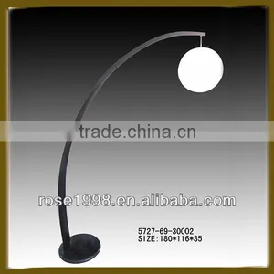 Crooked Solid Wood Lobby Lamp thumbnail-1