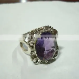 Sterling Silver Gemstone Rings thumbnail-1