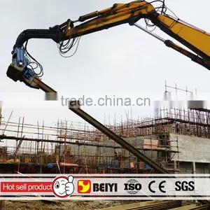 BEIYI Easy Operation Flexible Control Excavator Pile Hammer thumbnail-2