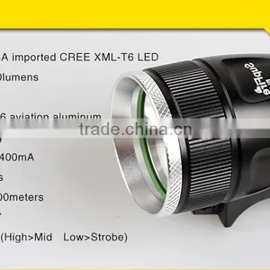 1100 Lumen High Power Headlamp Use for Bicycle thumbnail-3