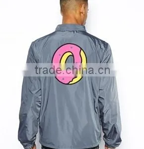 Coaches Jacket With Sublimation Printed Lining, Sublimation Lining Coaches Jackets, Sublimation Printing Inside Coaches Jacket thumbnail-3