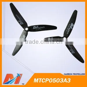 Maytech 5inch 3-blade Carbon rc Props With 4mm Adapter thumbnail-2