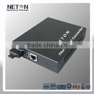 10/100/1000Mbps 20km 1 RJ45 and 2 SC Interface Fiber to Rj45 Converter Sfp Media Converter thumbnail-1