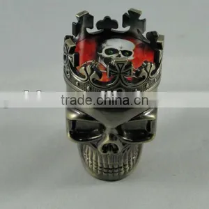 King Skull 3parts Tobacco Grinder thumbnail-1