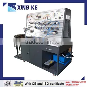 PLC Control Double Side Pneumatic and Hydraulic Training Equipment/Hydraulic Trainer/Pneumatic Trainer(XK-QDYY1A)for School Lab Quality Choice thumbnail-1