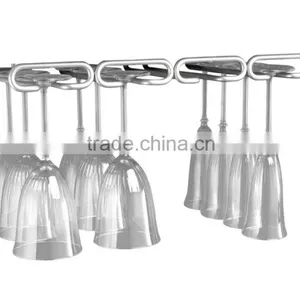 Best Decorative Hanging Wine Glass Rack for Kitchen thumbnail-3