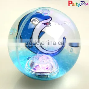Hot New Products for 2015 China Supplier TPU LED Bouncing Glitter Ball thumbnail-1