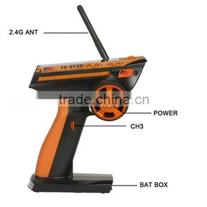 2.4G Remote Controller Transmitter Receiver Battery RC Car Boat FS-GT3C FLY SKY thumbnail-5