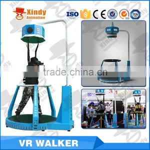 Factory Price Most Attractive CS Game Equipemnt VR Headset 9D VR Simulator VR Walker thumbnail-5