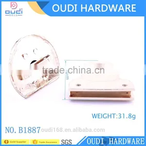 Light Gold Plating Handbag Turn Lock Hardware Bag Clasp Lock Hot on Sale thumbnail-4