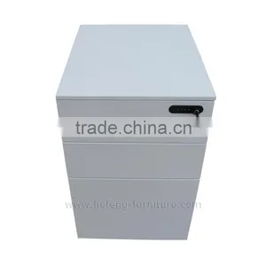 3 Drawer Steel Mobile Pedestal thumbnail-1