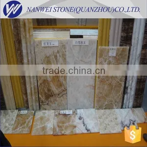 Natural Stone of Marble Yellow Color Beige Color and Purple Violet Color Stone thumbnail-3