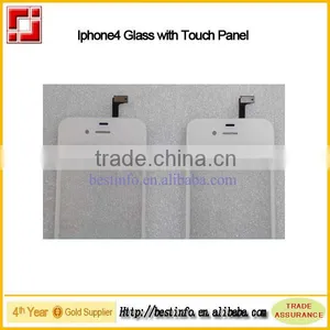 New Accessories LCD Touch Screen Glass TP Digitizer for i4 4G 4S(CNB-VC TP) thumbnail-2