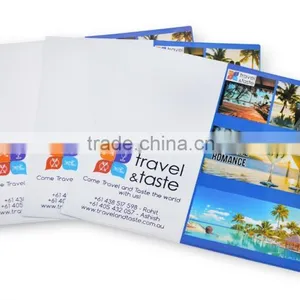 CMYK Printing PVC Ticket Holder With Two Clear Pocket thumbnail-2