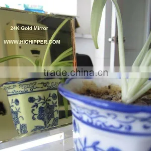 Clear Image Golden Tinted Mirror thumbnail-1