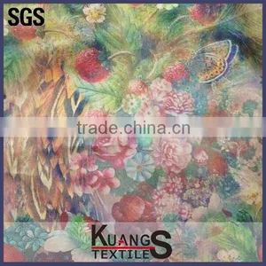 100% Digital Print Italian Silk Fabric for Scarf or Garment Quality Choice Most Popular thumbnail-5