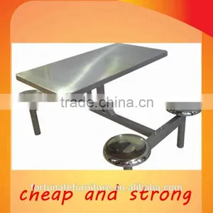 School Canteen 304 Stainless Steel 4 Person Dining Set thumbnail-1
