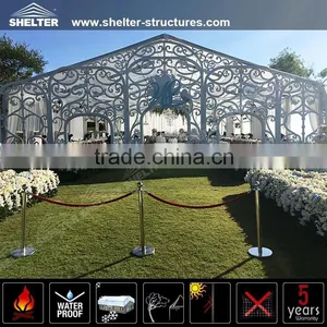 Wedding Tent With Wooden Chair With Capacity of 500 People thumbnail-1