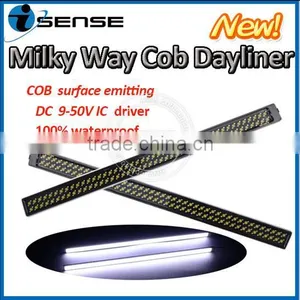 Universal Aluminium Waterproof Car LED DRL, Hiway Auto LED DRL Turn Signal Light thumbnail-1