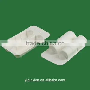 Customized White Sustainable Pulp Moulded Sugar Cane Bagasse Packaging thumbnail-3