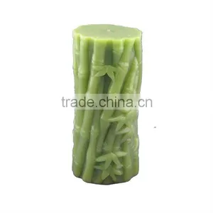 Hot Selling Manufacture Embossed Pillar Candle Gift Decoration thumbnail-1
