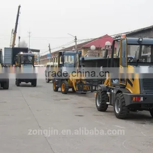 China Best Quality 0.8ton Mini Compact Loader Wheel Loader 08 for Sale thumbnail-5