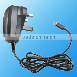 Micro Usb Wall Charger With Led Micro Connector Date Cable for Samsung thumbnail-2