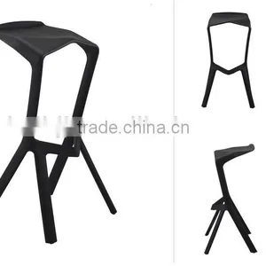 Wholesale Stacking New Design Modern Plastic Miura Bar Stool thumbnail-3