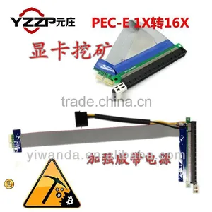 Pci-e Cable,1x to 16x Riser Card,dig Bitcoin Miner Cable, thumbnail-3