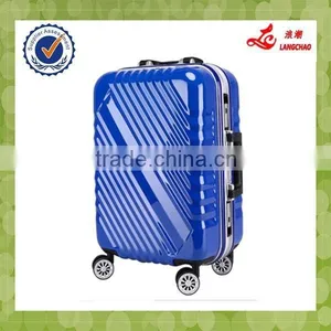 Four Colors Spinner Wheels Aluminum Protective Cover Luggage Hardshell PC Luggage thumbnail-4