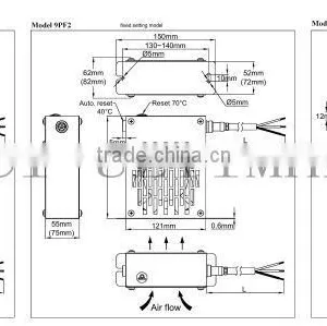 Type 9PF, Cabinet Heaters, Range From 50 to 400W thumbnail-2