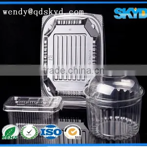 Clamshell Plastic PET Fruit Container thumbnail-3