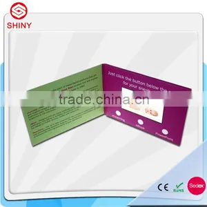 4.3inch ,5inch ,7inch Newest Lcd Video Greeting Card for Invitation,business Gift. thumbnail-3