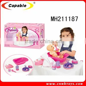2015 Kids Plastic Doll Bed Girl Toys thumbnail-3